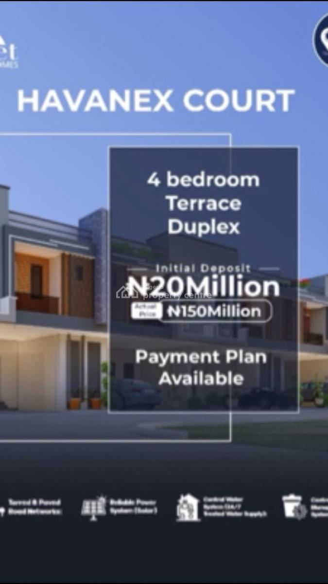 4 Bedroom Terrace Duplex, Ojodu Abiodun Street, Ojodu Berger, Ojodu, Lagos, Terraced Duplex for Sale