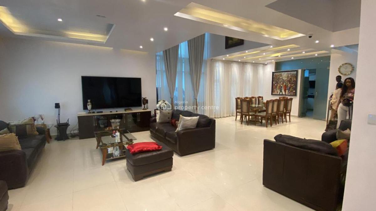 Exquisite Six Bedrooms, Smart Home, Elevator, Rooftop Garden, 2 Bq, Glover Road Mini Estate, Ikoyi, Lagos, Detached Duplex for Sale