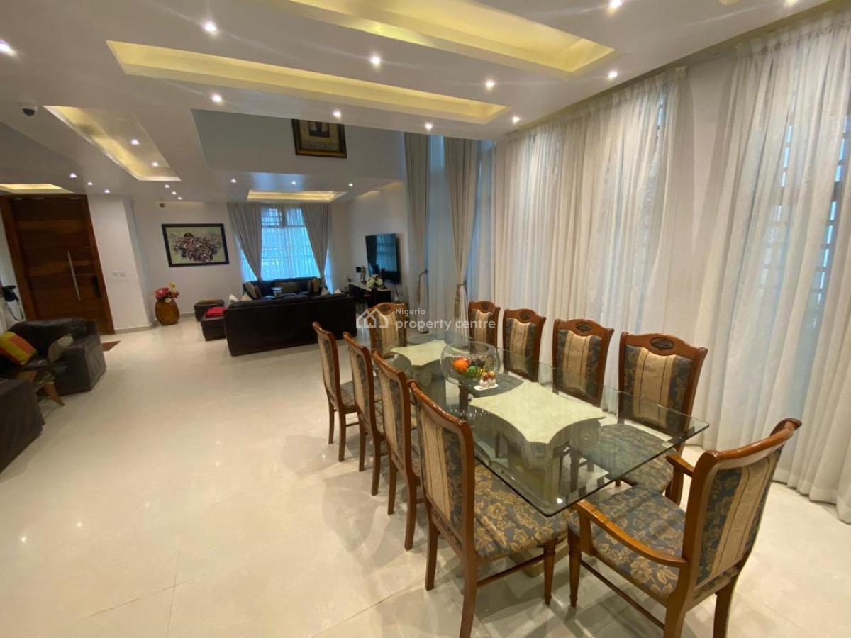 Exquisite Six Bedrooms, Smart Home, Elevator, Rooftop Garden, 2 Bq, Glover Road Mini Estate, Ikoyi, Lagos, Detached Duplex for Sale
