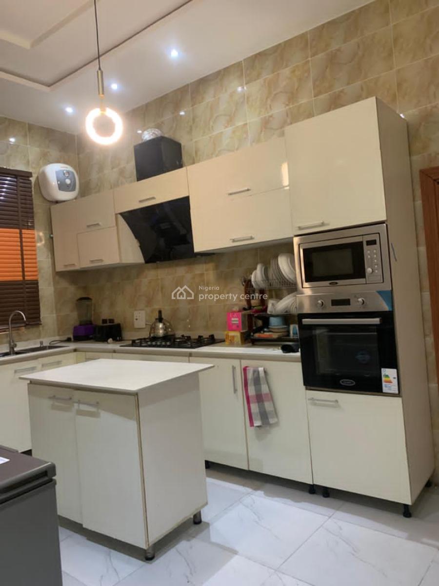 4 Bedroom Semi Detached Duplex Furniture with Bq, Chevron Alternative, Lekki Phase 2, Lekki, Lagos, Semi-detached Duplex for Rent