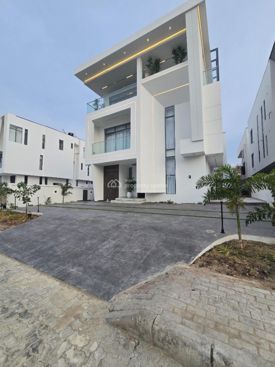 Newly Built 5 Bedroom House, Ikate, Lekki, Lagos, Detached Duplex for Sale