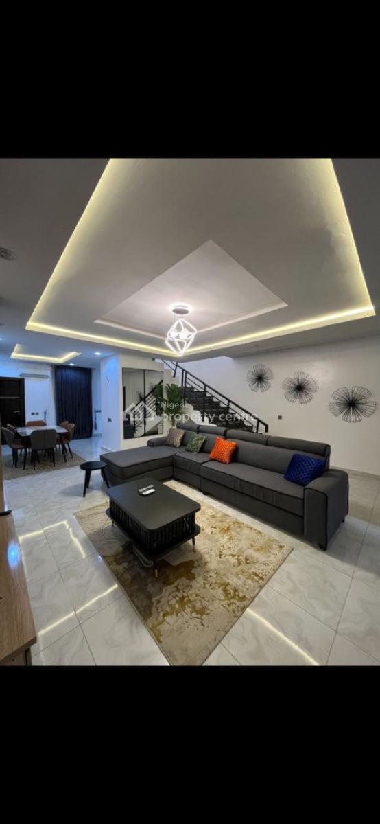 Luxury Furnished 2 Bedroom Terrace with Bq, Lokogoma District, Abuja, Terraced Duplex for Rent