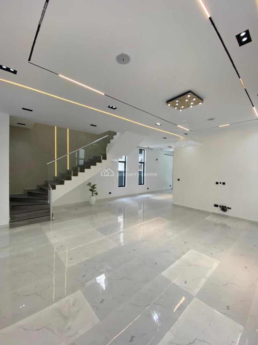 Brand New 5 Bedroom Fully Detached Duplex with Bq, Chevron Alternative, Lekki, Lagos, Detached Duplex for Sale