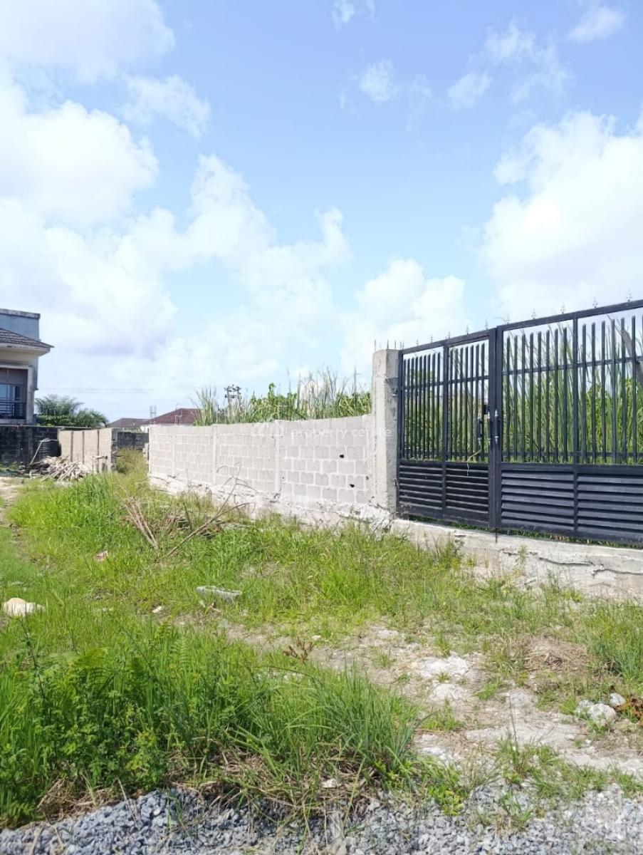 375sqm of Land Fenced &gated in a Good Neighborhood, Fidiso Estate Abijo,lekki , Lagos, Abijo, Lekki, Lagos, Residential Land for Sale