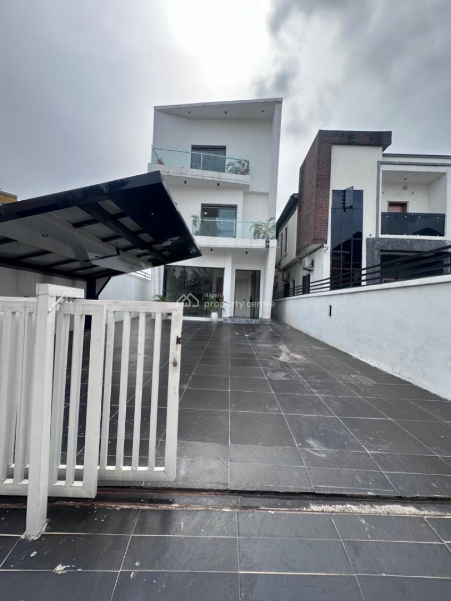5 Bedroom Fully Detached Duplex with Bq, Chevron Alternative, Lekki, Lagos, Detached Duplex for Sale