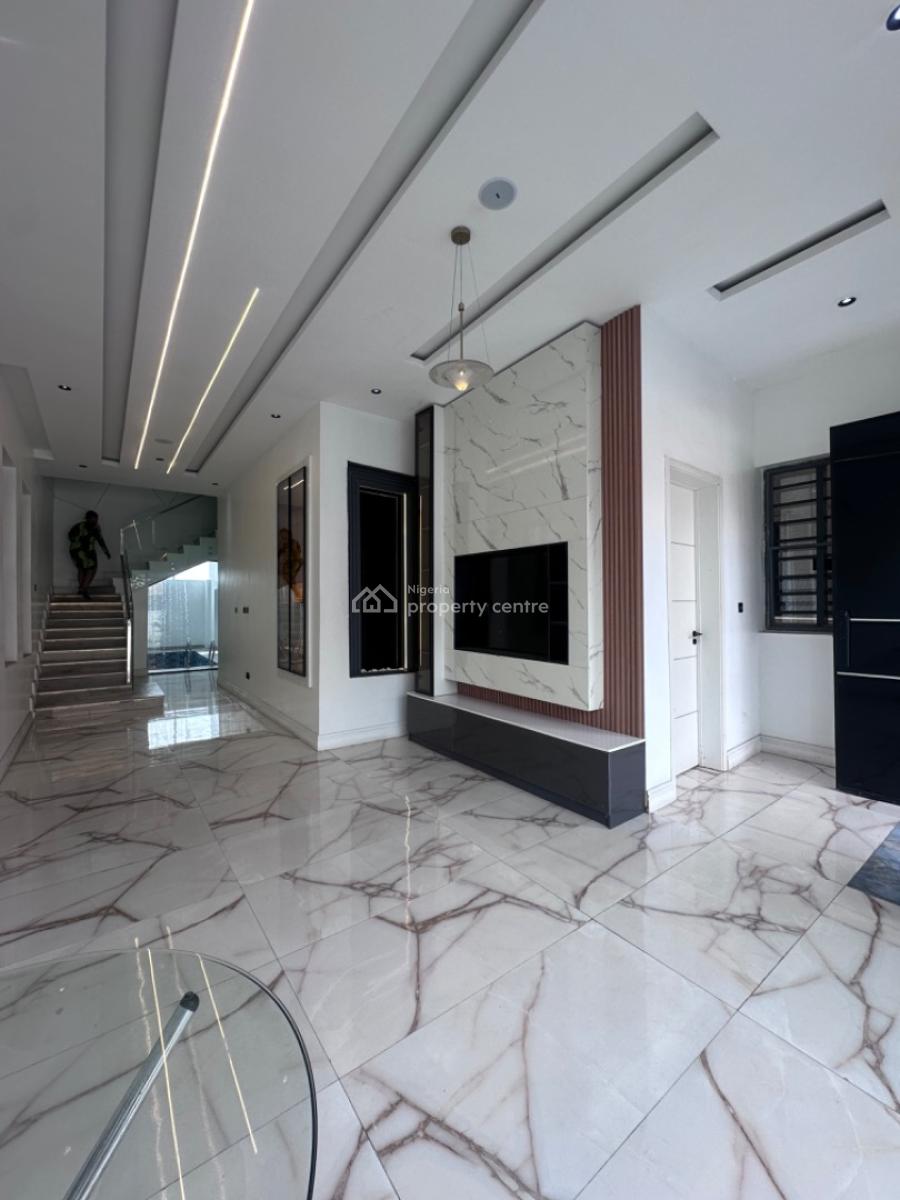 5 Bedroom Fully Detached Duplex with Bq, Chevron Alternative, Lekki, Lagos, Detached Duplex for Sale