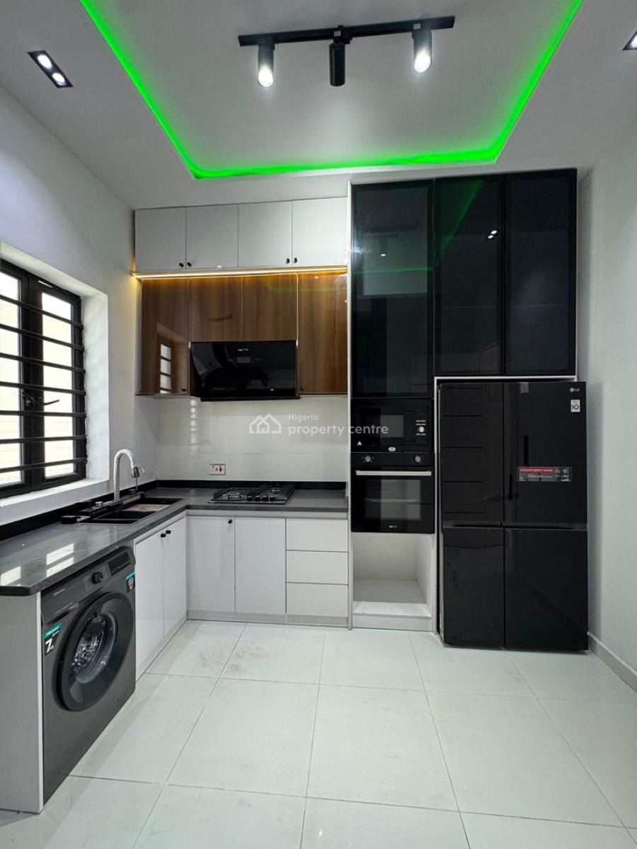 Lovely Built 4 Bedroom Terrace Duplex with Bq in Serene Environment, Ikota, Lekki, Lagos, Terraced Duplex for Sale