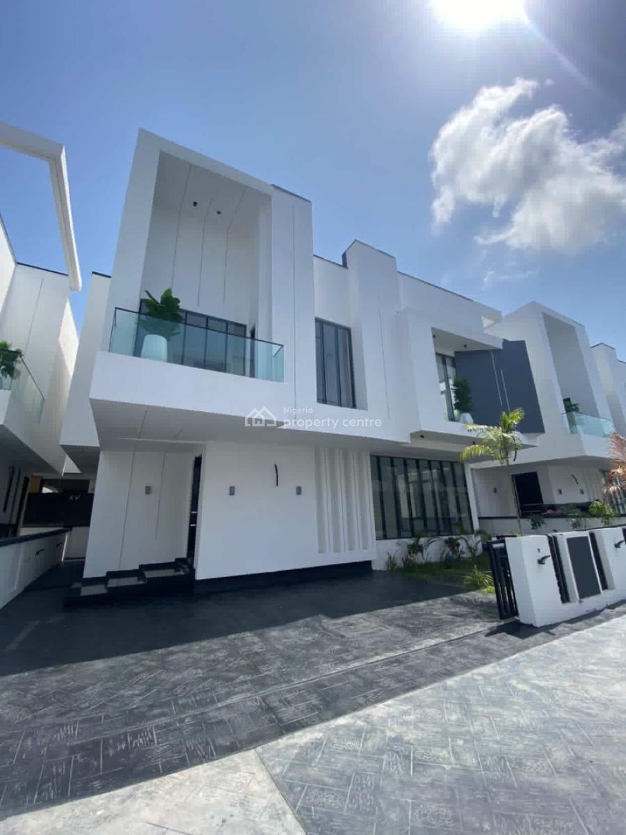 Luxury Finished 5 Bedroom Detached Duplex with a Bq, Chevron Drive Lekki Lagos, Lekki, Lagos, Detached Duplex for Sale