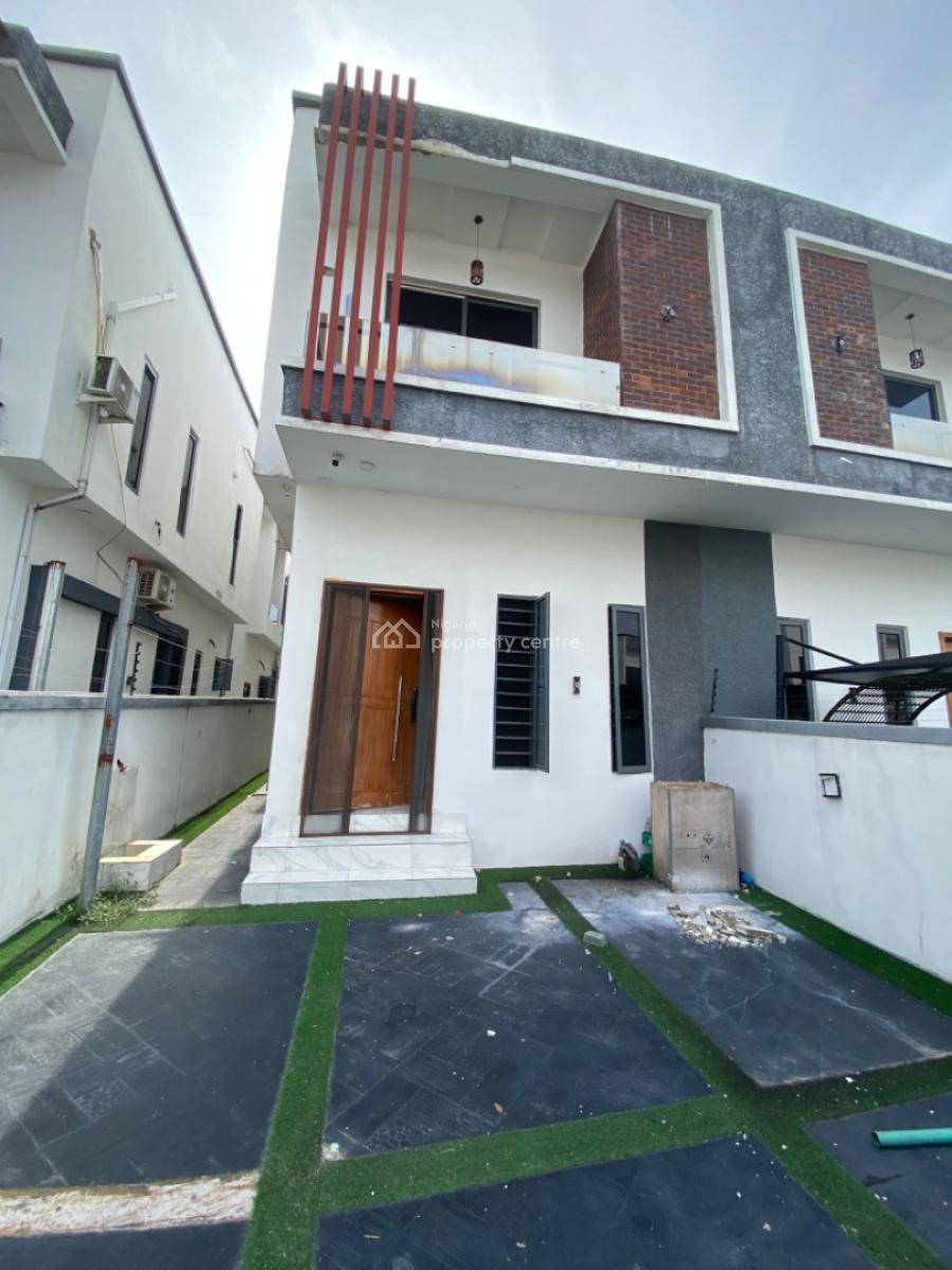 4 Bedroom Semi Detached Duplex, Chevron Alternative Route, Lekki, Lagos, Semi-detached Duplex for Rent