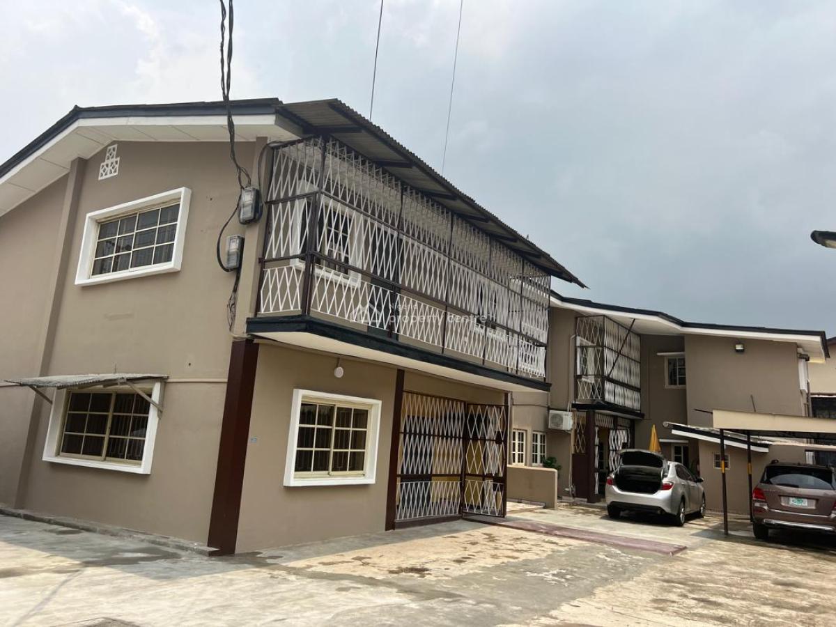 2unit of Well Improved 4bedroom Duplex  with 2room Bq. Only 1unit Avai, Adeniyi Jones, Ikeja, Lagos, Detached Duplex for Rent