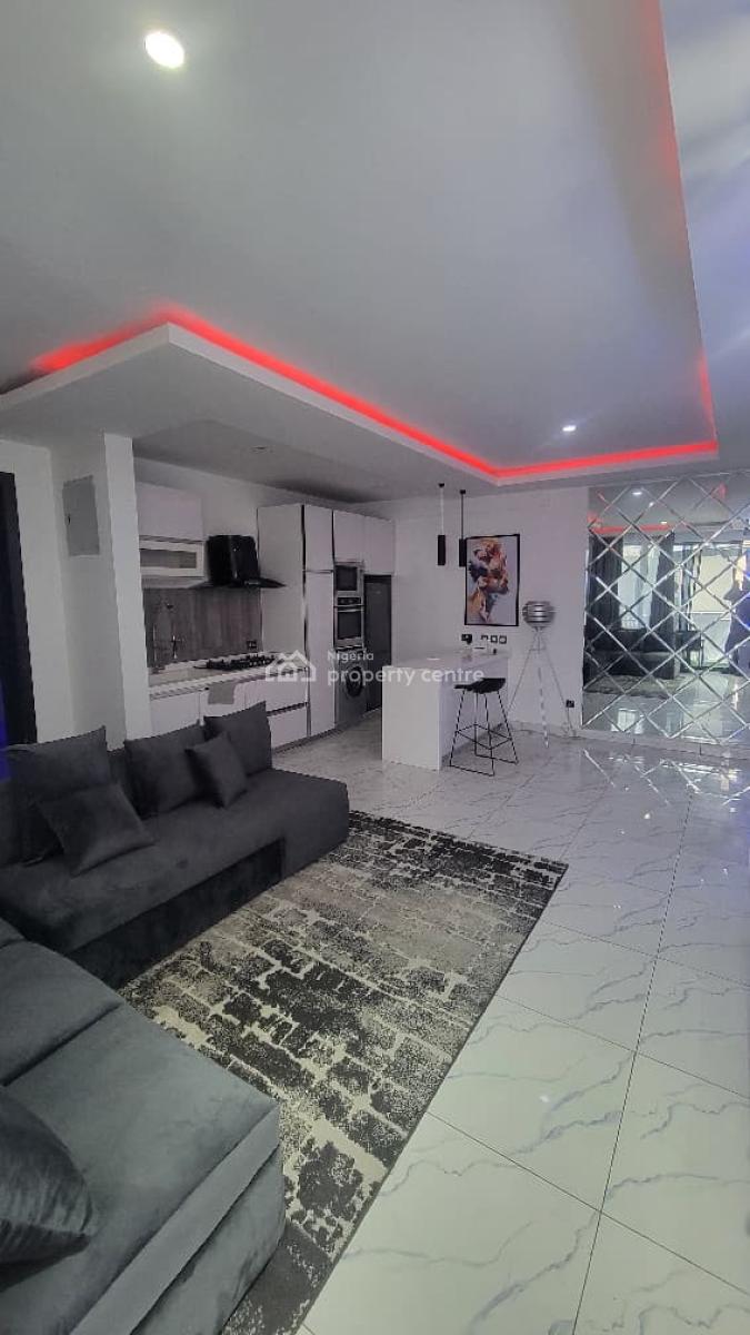 Fully Furnished 1-bedroom Apartment, Emiola Mews Apartments, Off Freedom Way, Lekki Phase 1, Lekki, Lagos, Mini Flat (room and Parlour) for Rent