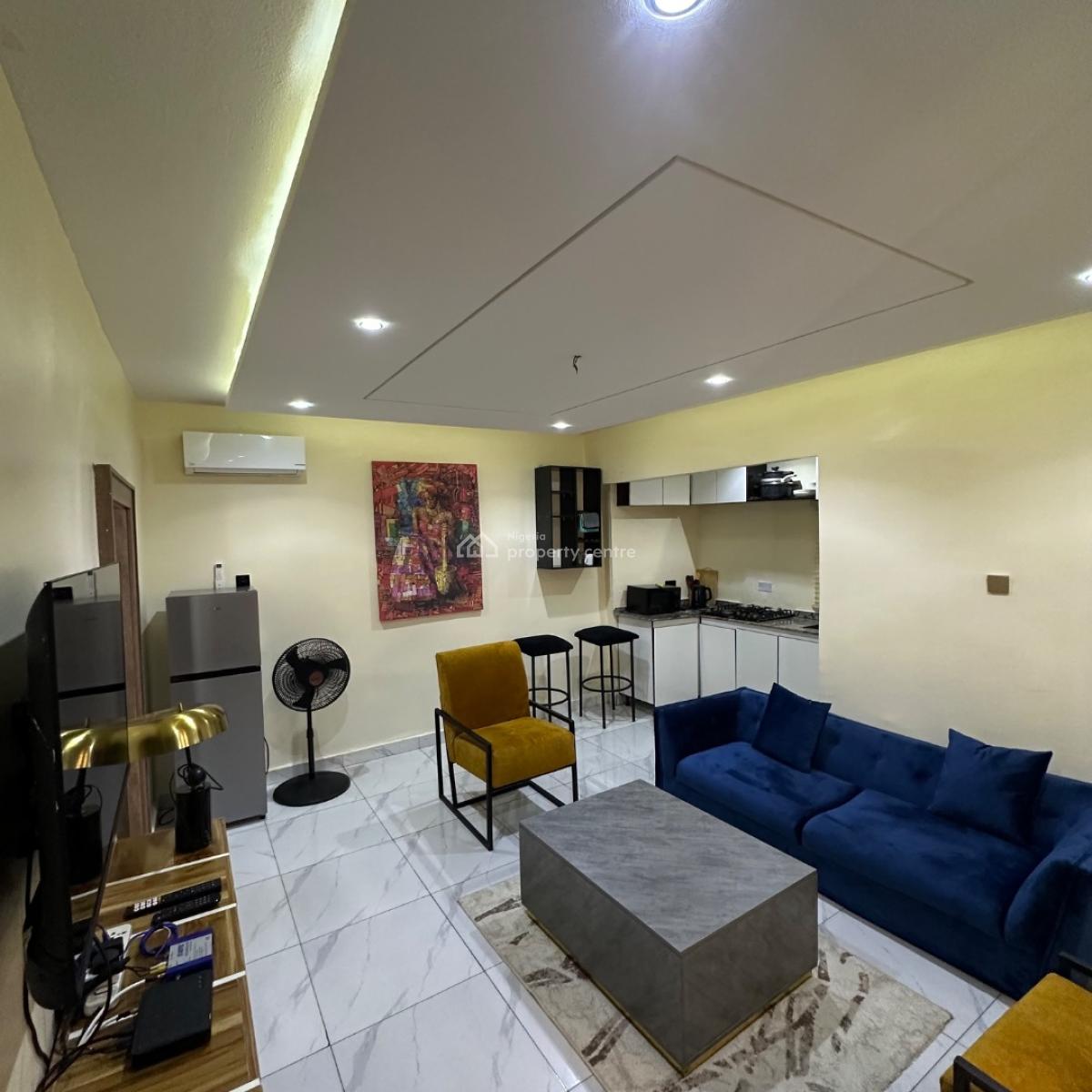 Luxury 1 Bedroom Apartment, Garki 2, Abuja, Garki, Abuja, Mini Flat (room and Parlour) Short Let