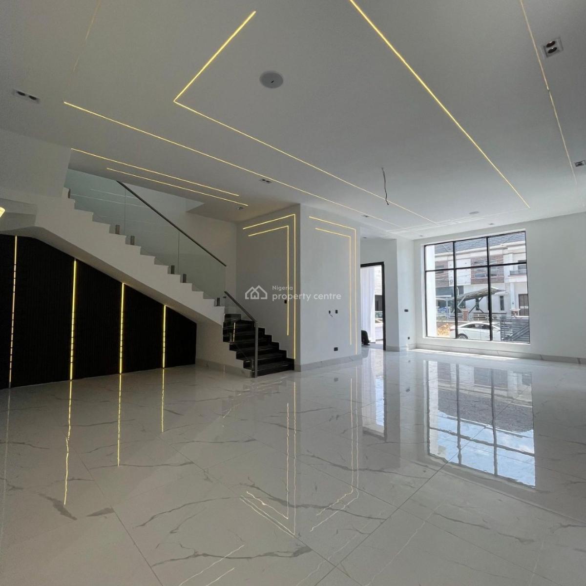 Magnificent 5 Bedroom Duplex with a Bq and a Pool, Ikota, Lekki, Lagos, Detached Duplex for Sale