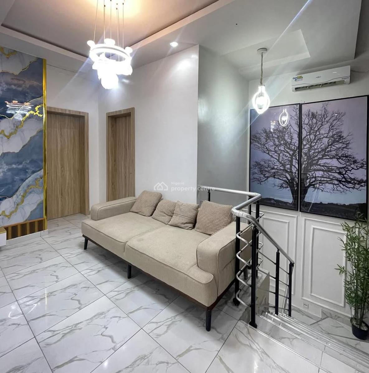 Nicely Furnished 4 Bedroom Semi Detached Duplex, Ikota Lekki, Ikota, Lekki, Lagos, Semi-detached Duplex for Rent