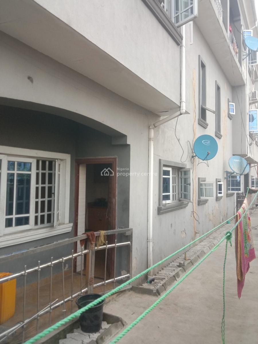 Standard Shared Apartment Upstairs, Unity Estate Along Badore Road, Ajah, Lagos, Self Contain (single Rooms) for Rent