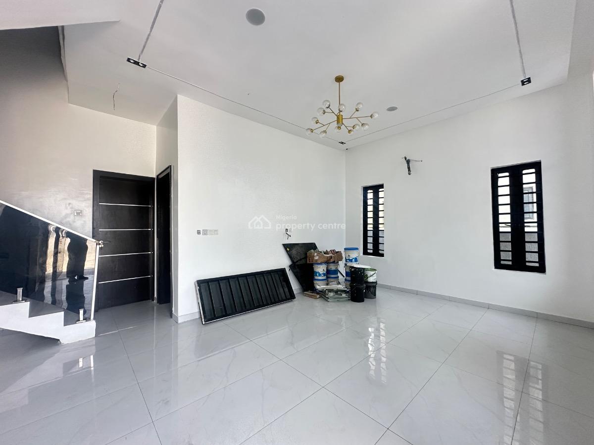 Modern & Brand New 4 Bedroom Semi-detached Duplex with Bq, Chevron Tollgate, Lekki, Lagos, Semi-detached Duplex for Rent