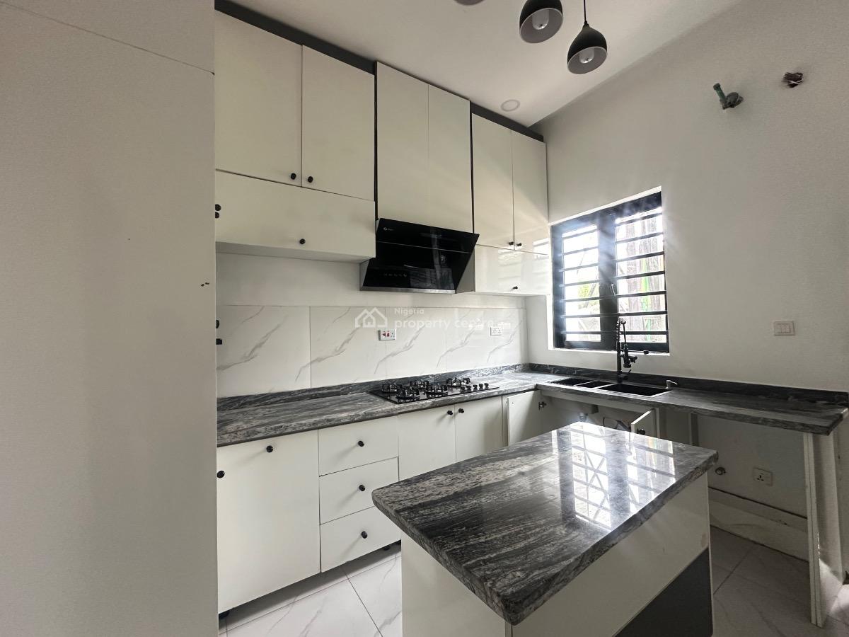 Modern & Brand New 4 Bedroom Semi-detached Duplex with Bq, Chevron Tollgate, Lekki, Lagos, Semi-detached Duplex for Rent
