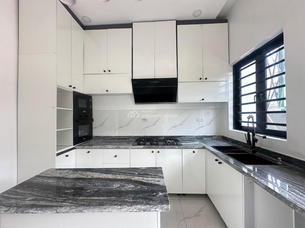 Modern & Brand New 4 Bedroom Semi-detached Duplex with Bq, Chevron Tollgate, Lekki, Lagos, Semi-detached Duplex for Rent