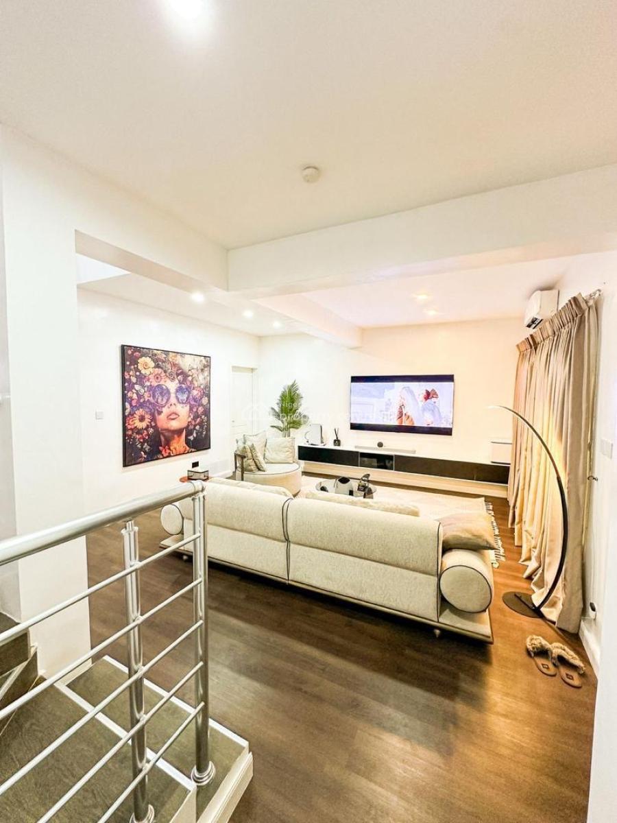 Furnished 3 Bedroom Terrace, Cyberville Estate, Ikate, Ikate Elegushi, Lekki, Lagos, Terraced Duplex for Sale