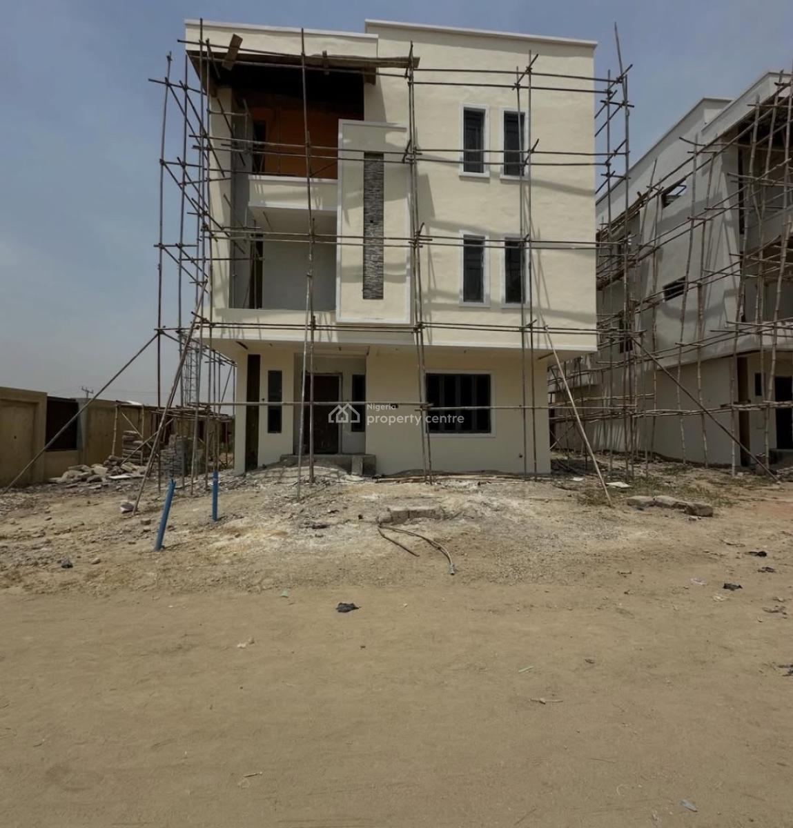 4 Bedroom Detached Duplex with Boys Quarters (semi-finished)., Life Camp, Abuja, Detached Duplex for Sale