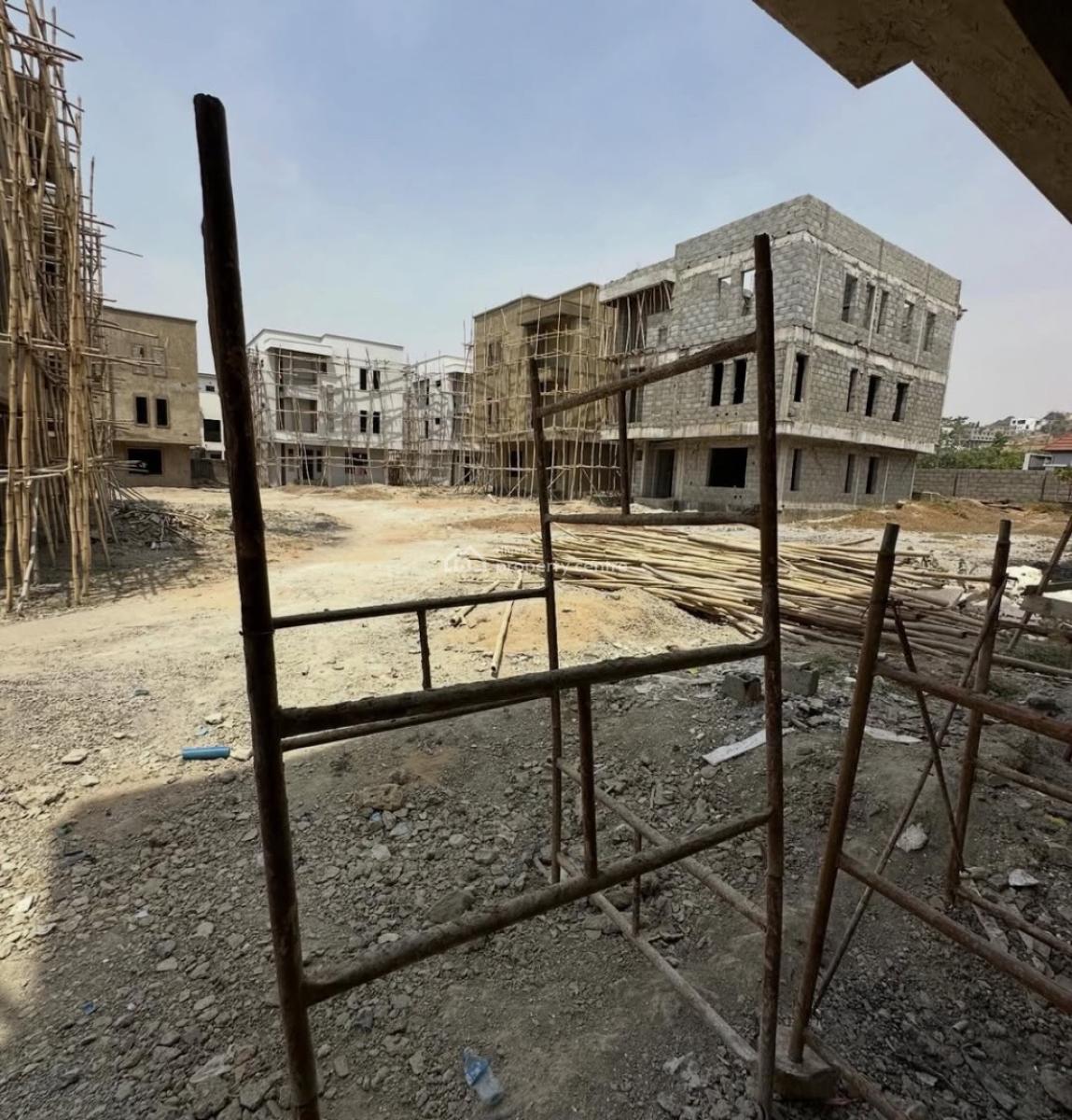 4 Bedroom Detached Duplex with Boys Quarters (semi-finished)., Life Camp, Abuja, Detached Duplex for Sale