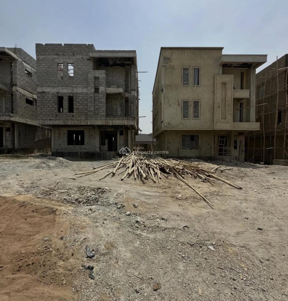 4 Bedroom Detached Duplex with Boys Quarters (semi-finished)., Life Camp, Abuja, Detached Duplex for Sale