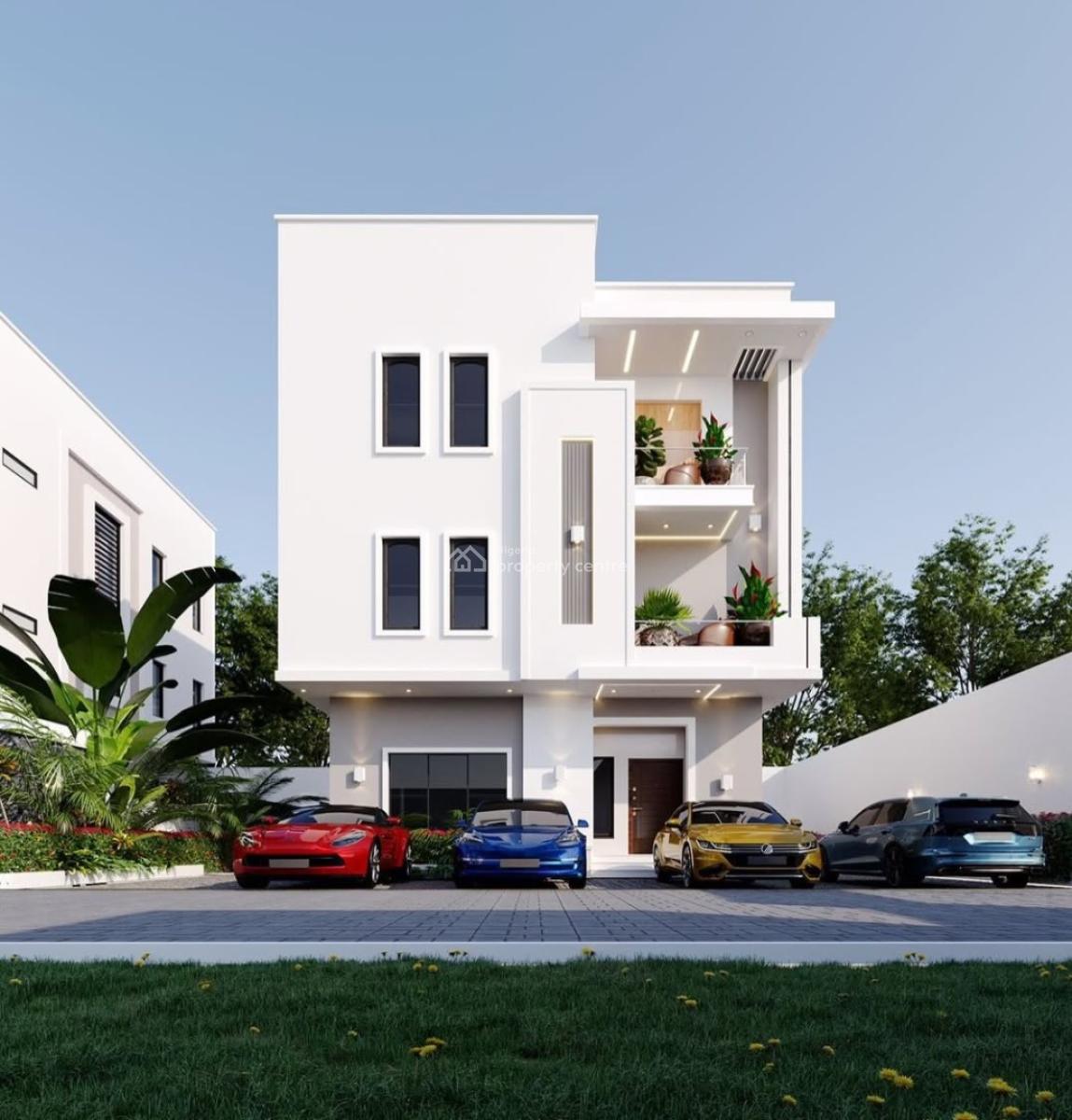 4 Bedroom Detached Duplex with Boys Quarters (semi-finished)., Life Camp, Abuja, Detached Duplex for Sale