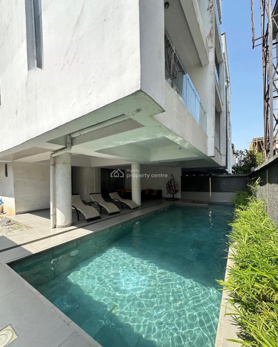 Fully Serviced 2 Bedroom Maisonette with Pool & Gym, 2 Bedroom Maisonette for Rent, Lekki Phase 1, Lekki, Lagos, Flat / Apartment for Rent