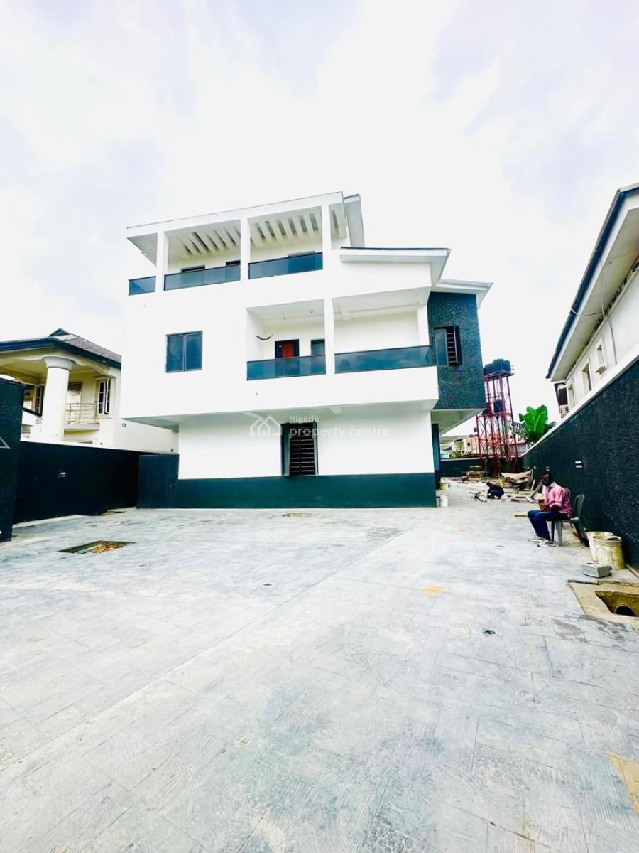 Newly Built 4 Bedroom Terrace Duplex with a Room Bq, Surulere, Lagos, Terraced Duplex for Sale