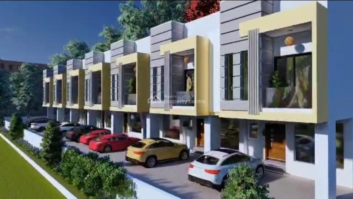 Ongoing Project of 2 Bedrooms Terrace House with Bq, Off Mobile Road Ajiwe, Ajiwe, Ajah, Lagos, Terraced Duplex for Sale