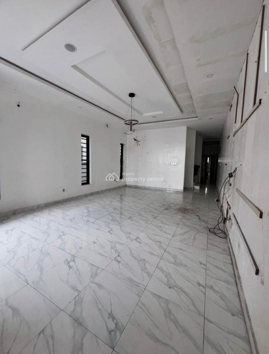 4-bedroom Semi-detached Duplex with Bq, Chevron, Lekki, Lagos, Semi-detached Duplex for Rent