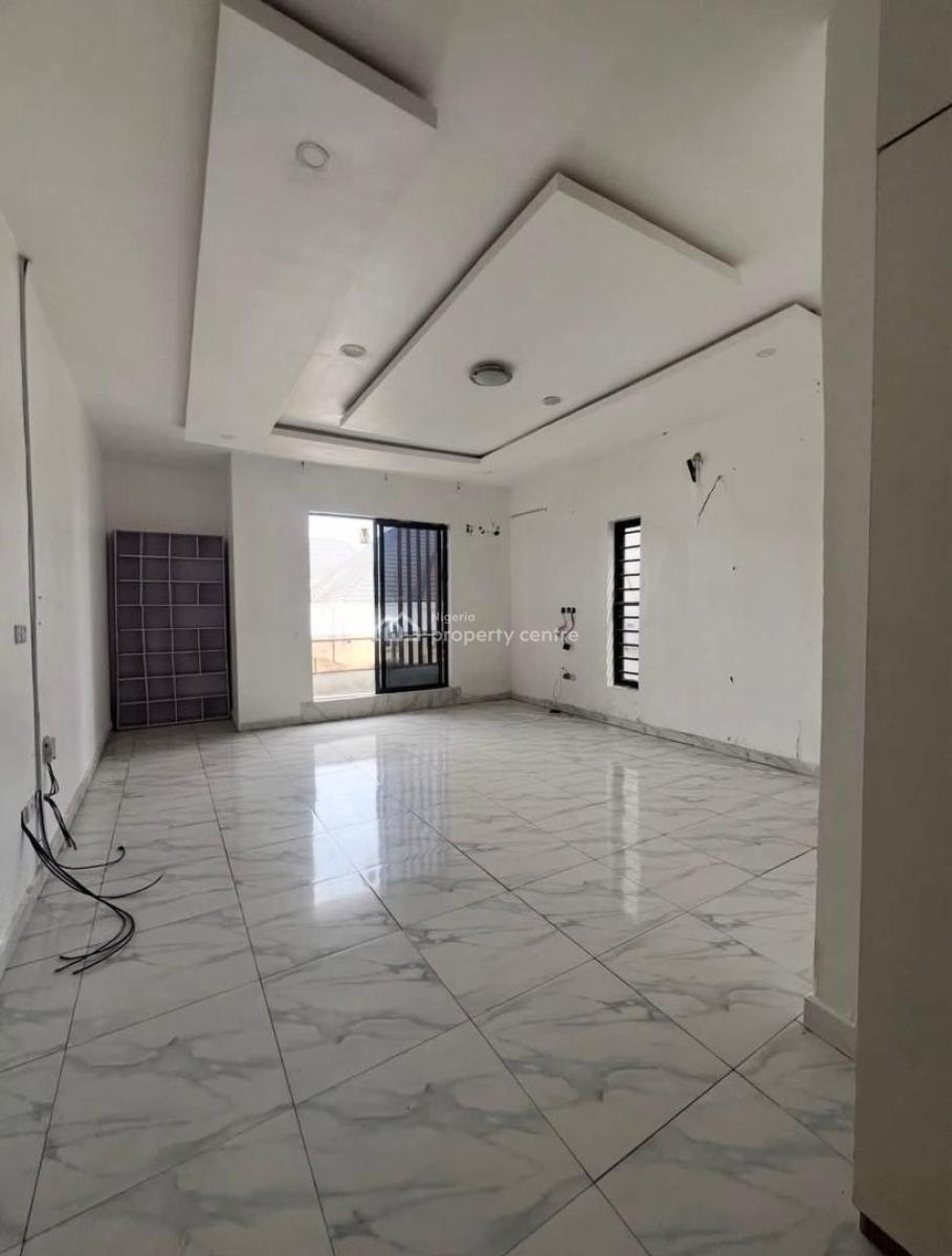 4-bedroom Semi-detached Duplex with Bq, Chevron, Lekki, Lagos, Semi-detached Duplex for Rent