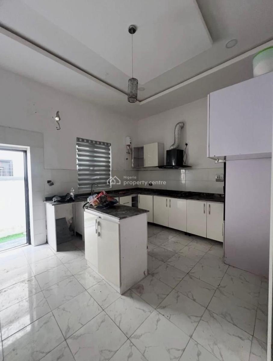 4-bedroom Semi-detached Duplex with Bq, Chevron, Lekki, Lagos, Semi-detached Duplex for Rent