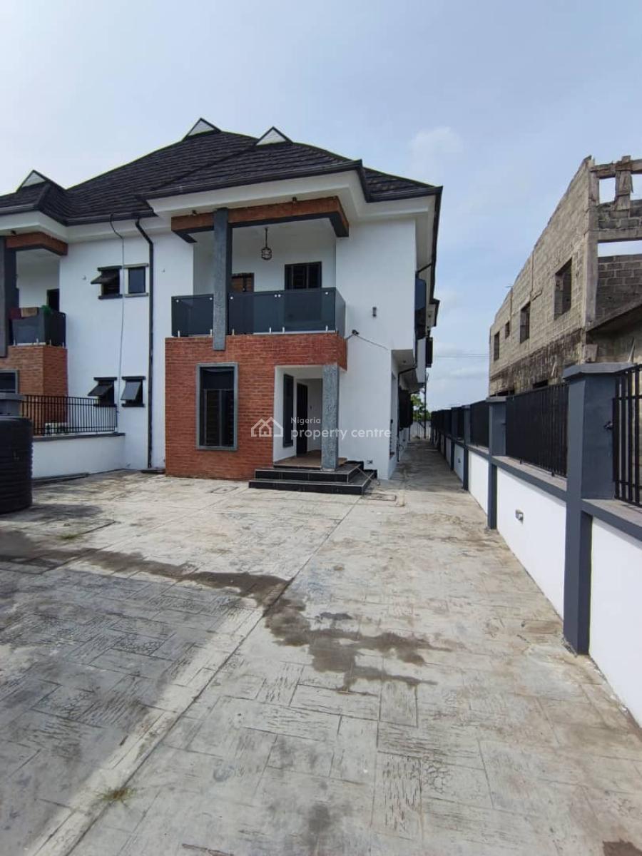 4 Bedroom Semi Detached Duplex, Abijo, Lekki, Lagos, Semi-detached Duplex for Rent