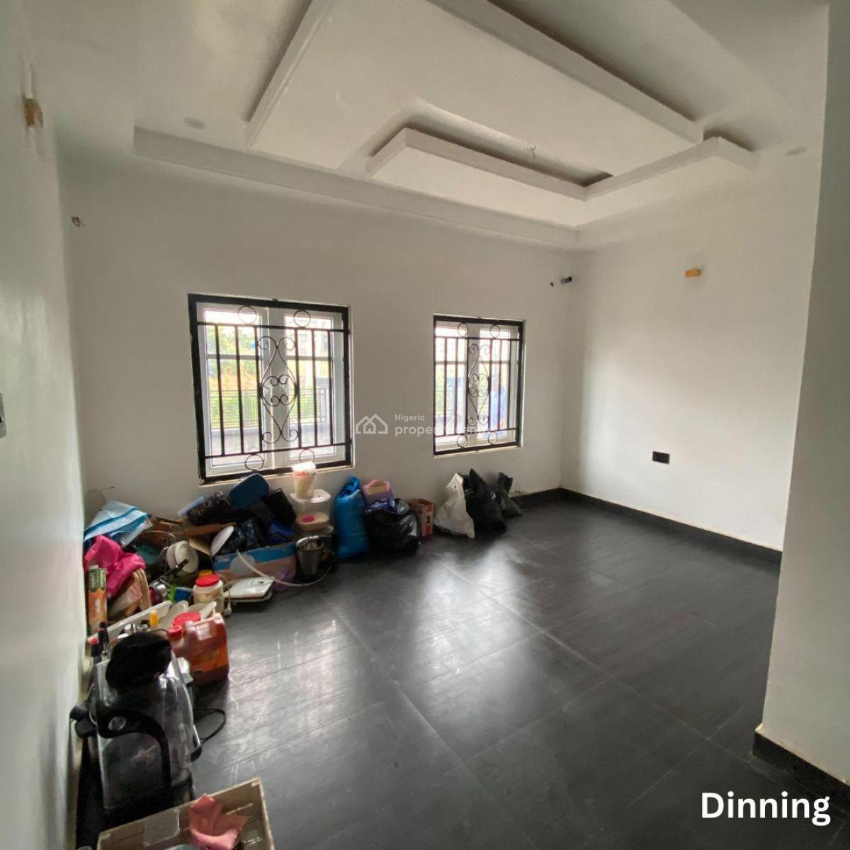 Luxury 4bedroom Terrace Duplex with Bq in a Serene Environment, Lifecamp District, Life Camp, Abuja, Terraced Duplex for Sale