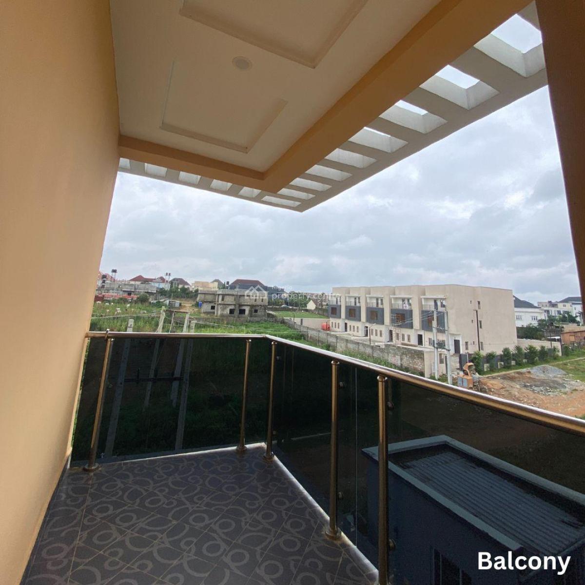 Luxury 4bedroom Terrace Duplex with Bq in a Serene Environment, Lifecamp District, Life Camp, Abuja, Terraced Duplex for Sale