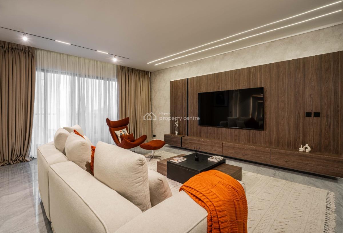 Luxurious 3bedroom High-rise Apartment (olive), Thompson Avenue, Ikoyi, Lagos, Flat / Apartment Short Let