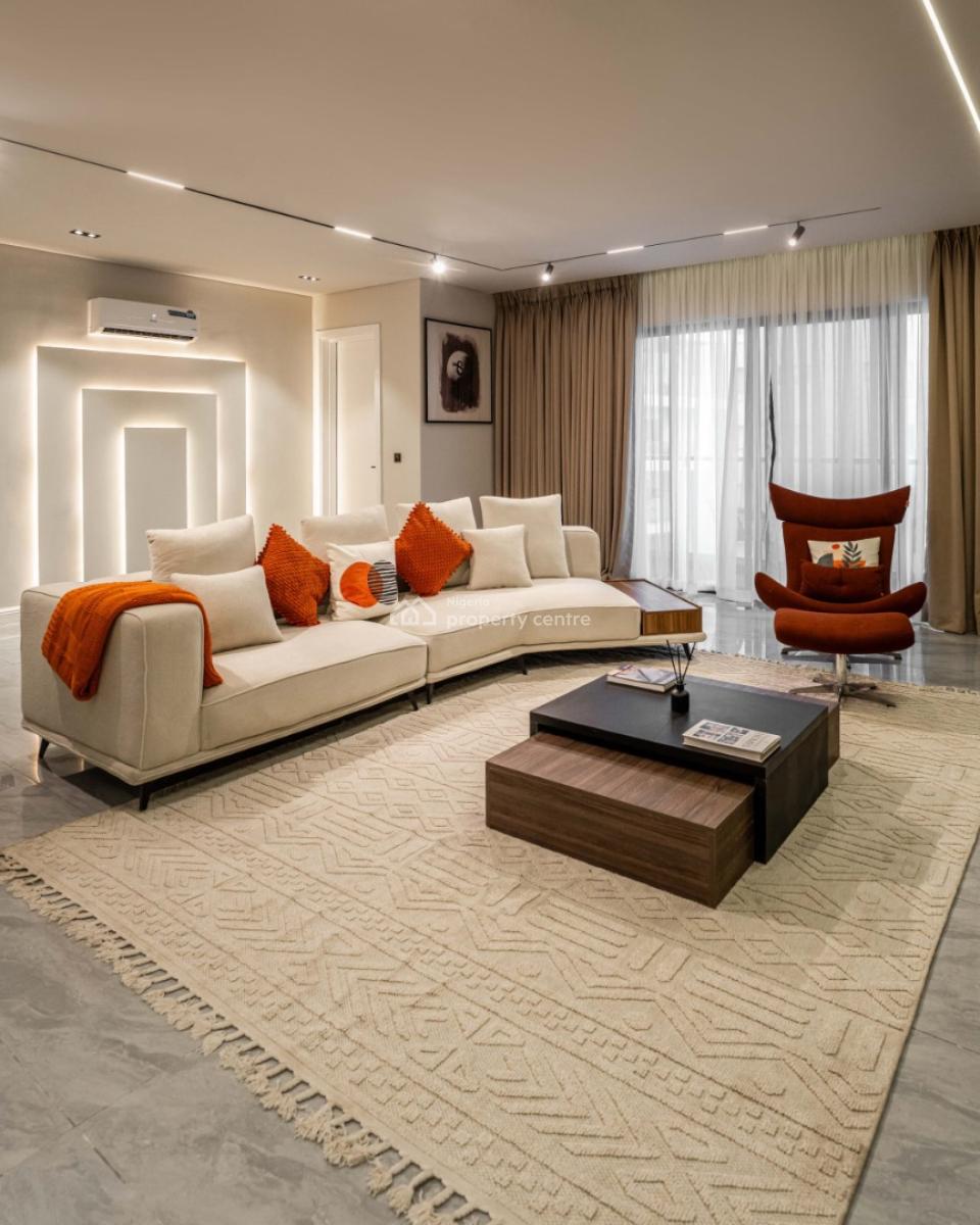 Luxurious 3bedroom High-rise Apartment (olive), Thompson Avenue, Ikoyi, Lagos, Flat / Apartment Short Let