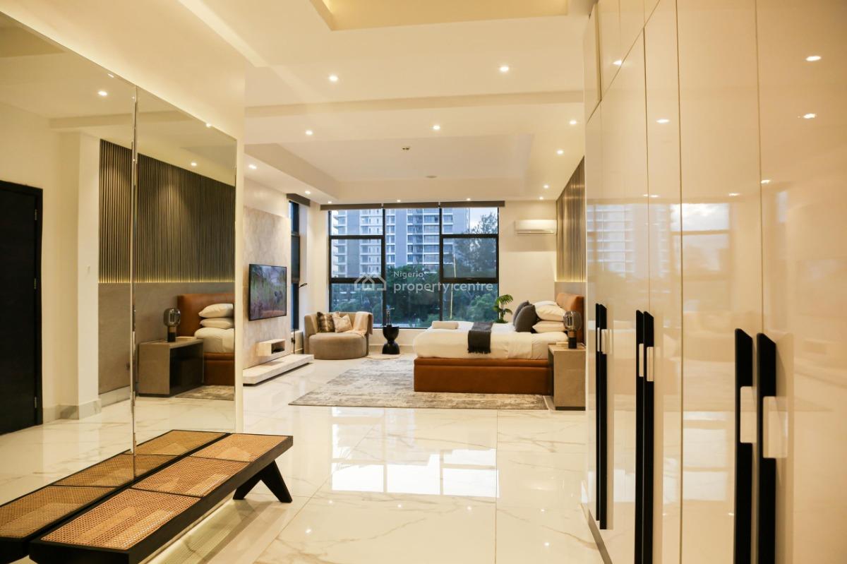 Luxury 3bedroom Penthouse (walnut), Copper Road, Ikoyi, Lagos, Flat / Apartment Short Let