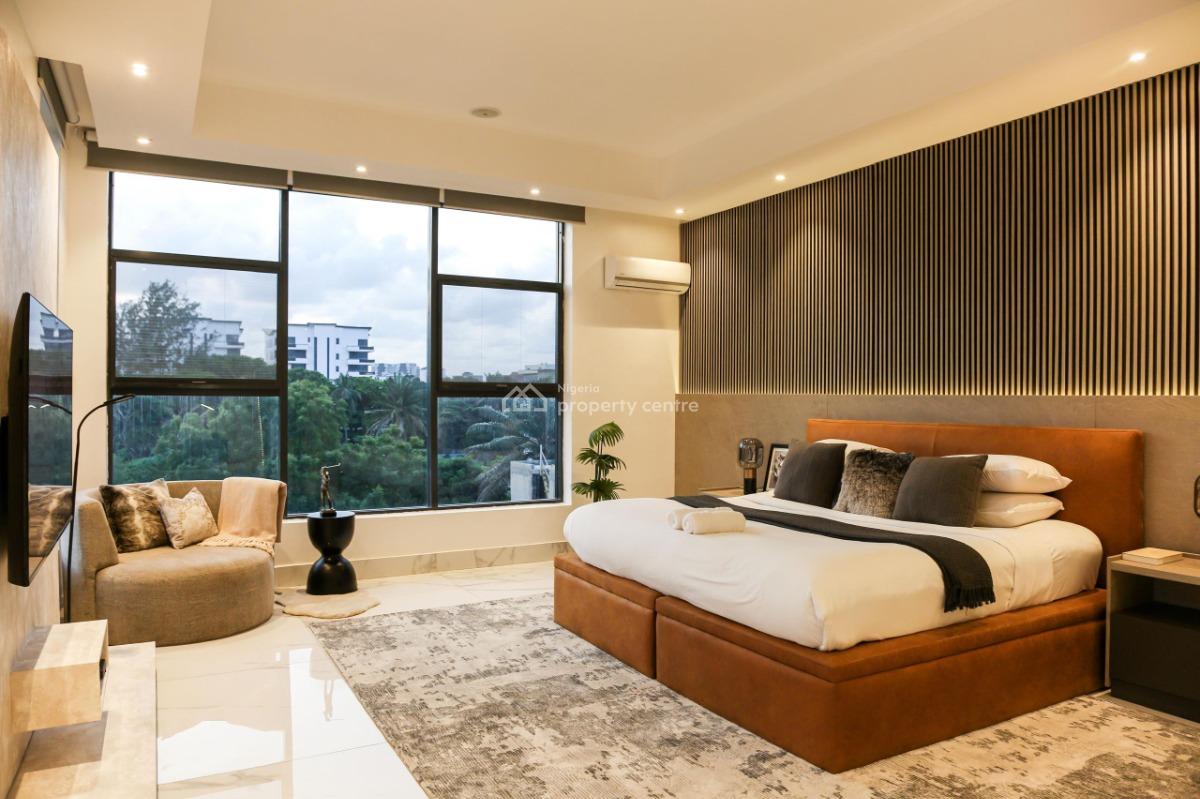 Luxury 3bedroom Penthouse (walnut), Copper Road, Ikoyi, Lagos, Flat / Apartment Short Let