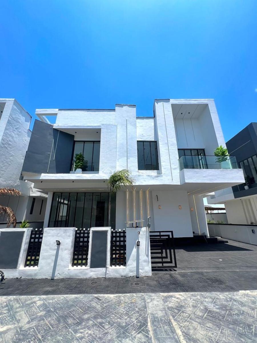 Classy Luxury 5-bedroom Fully Detached House + Bq, Chevron, Lekki, Lagos, Detached Duplex for Sale