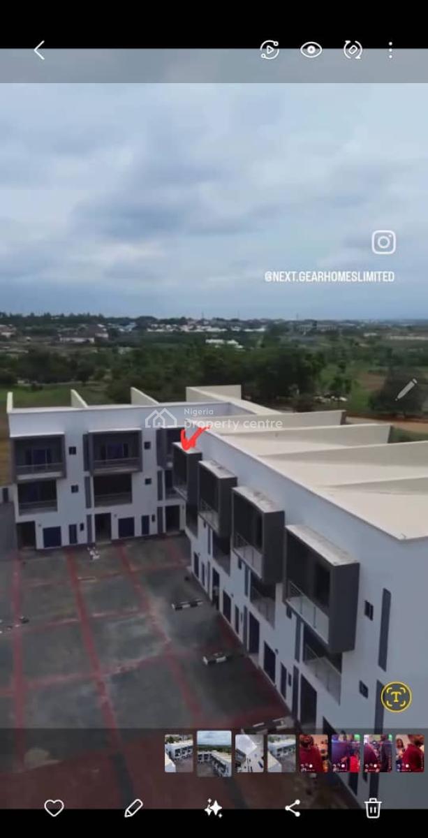 Advance Shell 4-bedrooms Terrace Duplex, Gudu, Abuja, Terraced Duplex for Sale