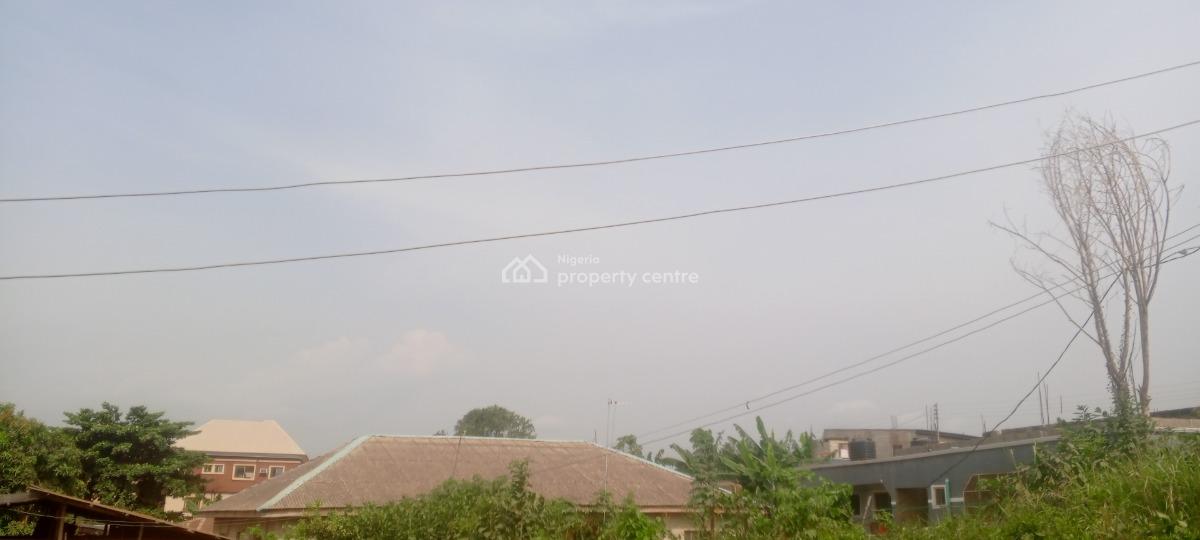 Half Plot of Land with Foundation Near Bus Stop, Short Drive From Arepo, Very Close to Ascon Bus Stop, Ibafo, Ogun, Mixed-use Land for Sale
