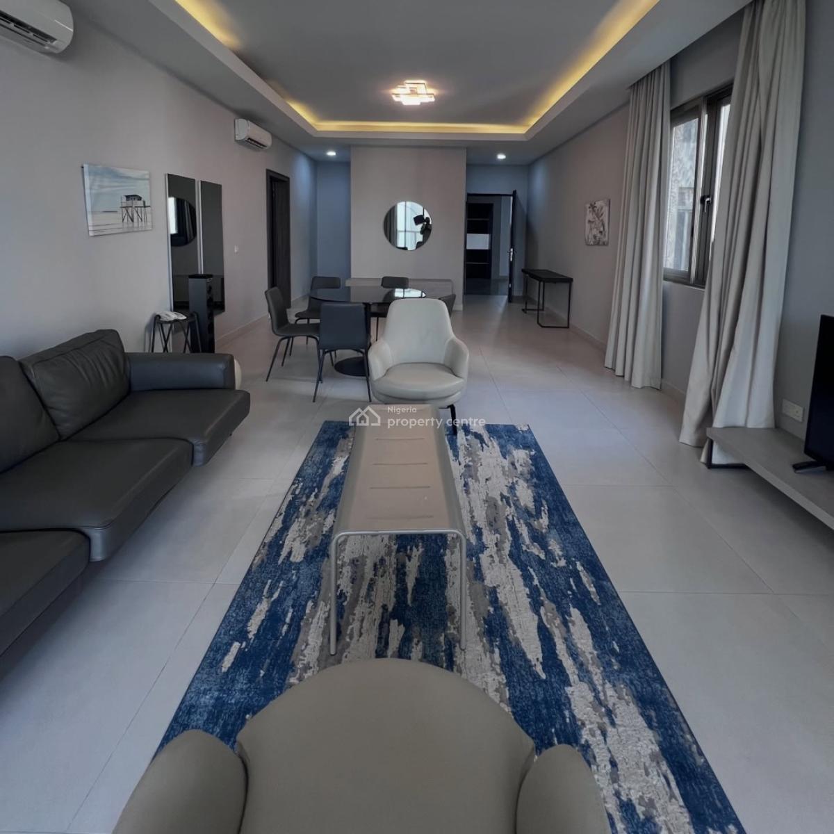 Luxury 2 Bedroom Furnished Apartment,pool,gym,elevator,24/7 Services, Serene and Well Secured Neighborhood, Jabi, Abuja, Flat / Apartment for Rent