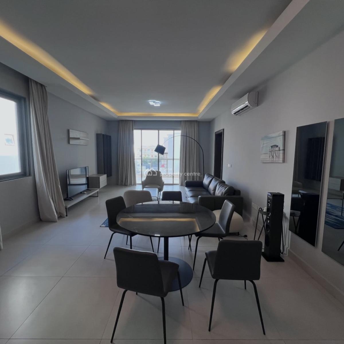 Luxury 2 Bedroom Furnished Apartment,pool,gym,elevator,24/7 Services, Serene and Well Secured Neighborhood, Jabi, Abuja, Flat / Apartment for Rent