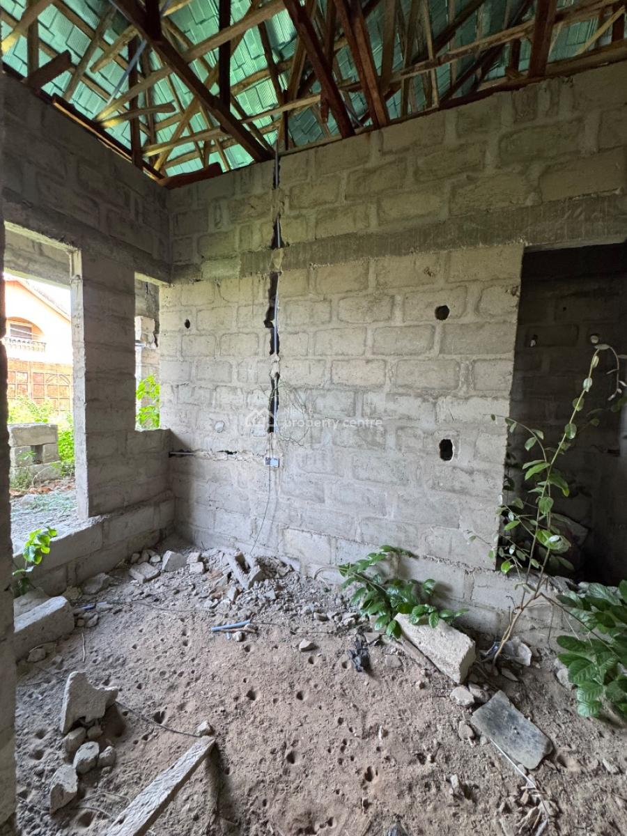 4 Bedroom Detached Bungalow Carcass Sitting on a Plot of Land, Sychomore Hotel, Badagry, Lagos, Detached Bungalow for Sale