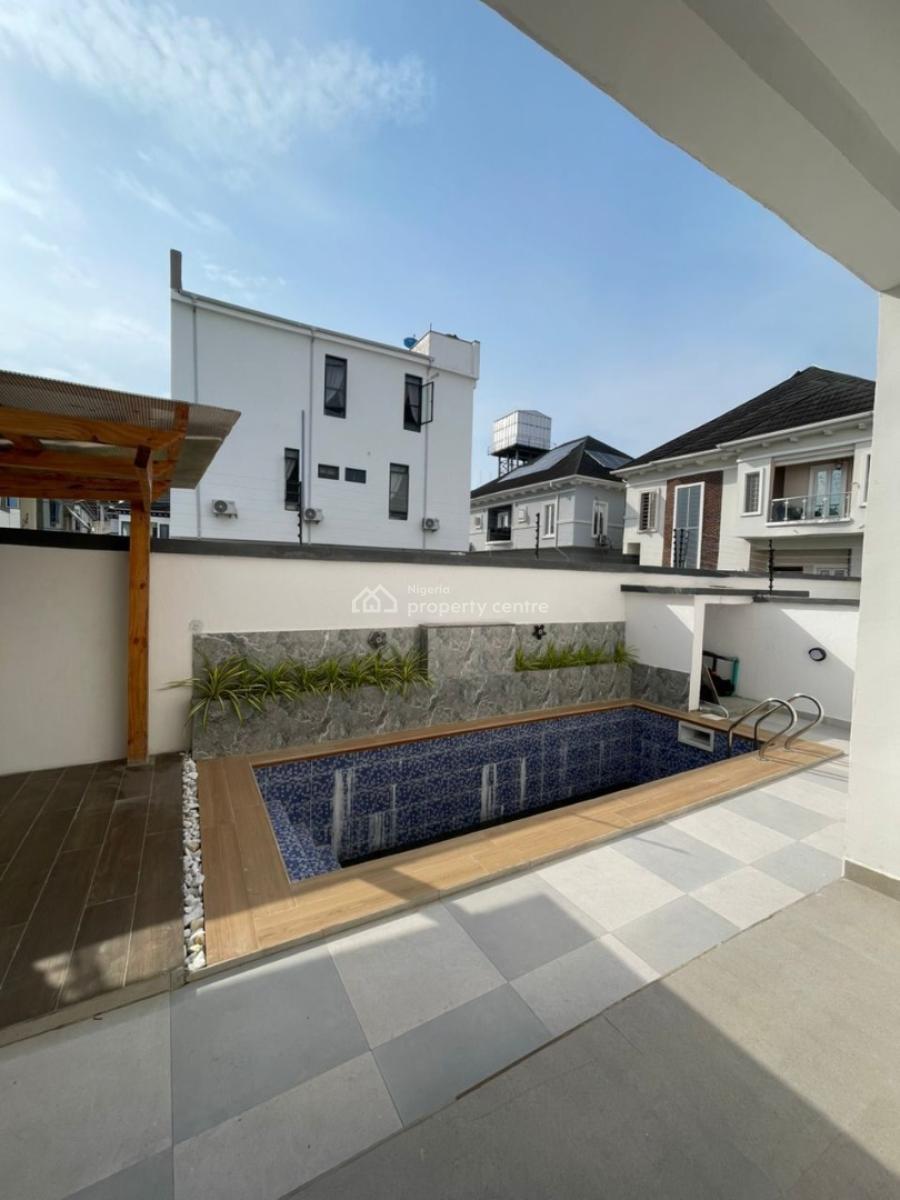 Luxury 5 Bedroom Fully Detached Duplex W/ a Bq, Cinema, Swimming Pool, Chevron, Lekki, Lagos, Detached Duplex for Sale