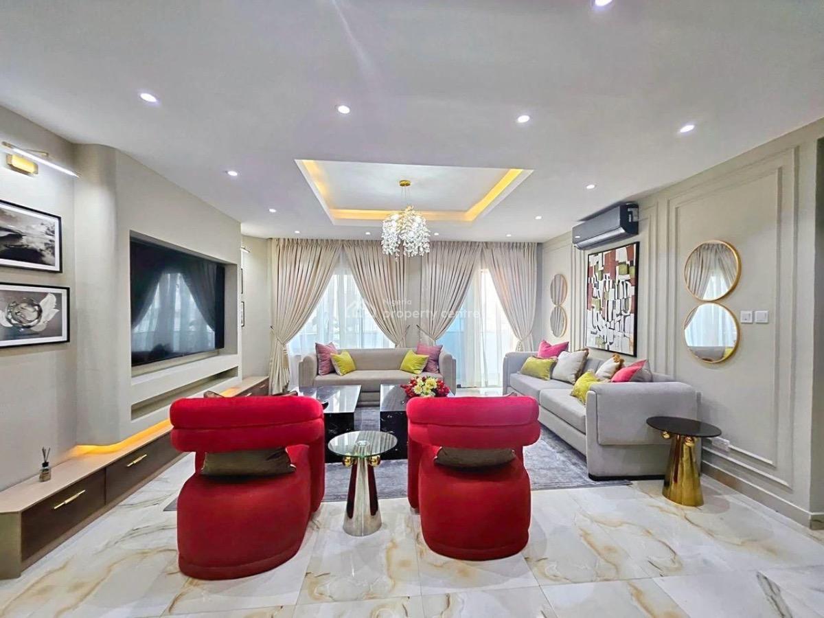 Furnished 3 Bedroom Waterfront Apartment with Bq,, Banana Island Lagos, Banana Island, Ikoyi, Lagos, House for Rent