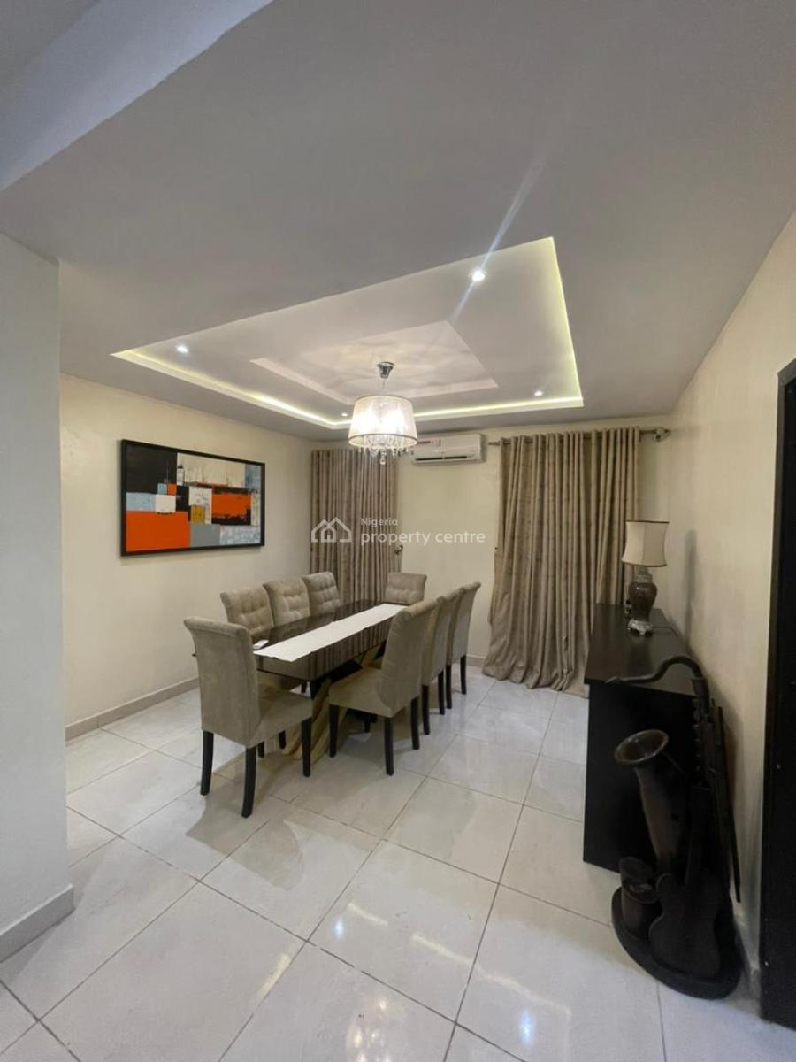 Furnished 4-bedroom Duplex with Bq in Secure Estate, Megamound Estate, Ikota, Lekki, Lagos, Detached Duplex for Rent