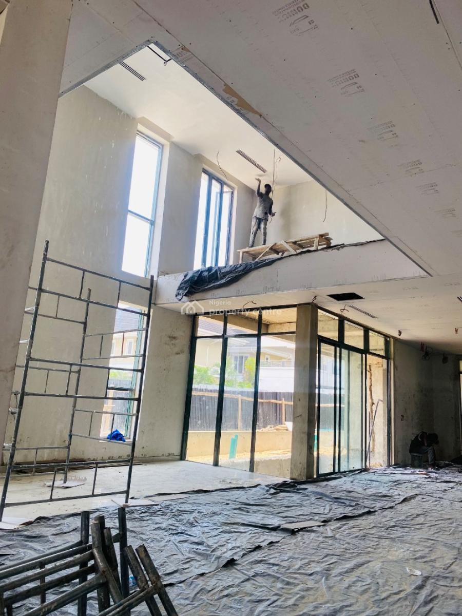 Contemporary 5 Bedroom Penthouse Duplex with Swimming Pool and Bq, Cowrie Creek, Lekki, Lagos, Semi-detached Duplex for Sale